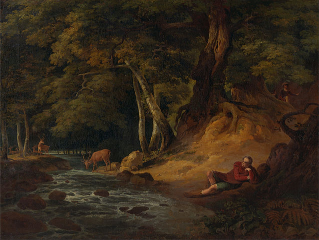 639px-william_hodges_-_jacques_and_the_wounded_stag-_27as_you_like_it2c27_act_ii2c_scene_i_-_google_art_project